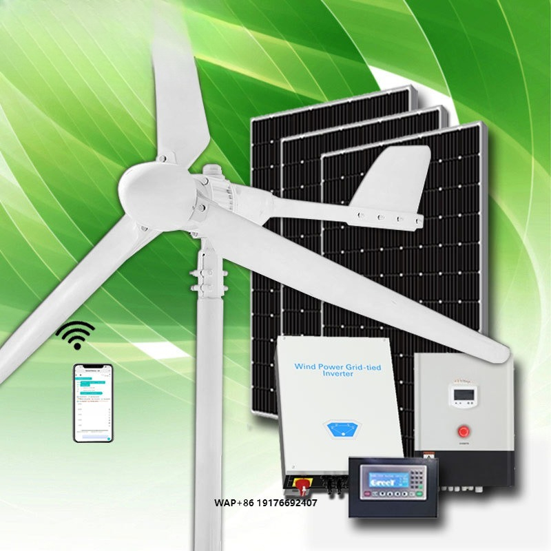Wind Solar Hybrid Kit - Kit de Generador de Turbina Eólica