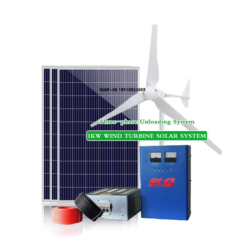 Wind Solar Hybrid Kit - Aerogenerador Solar Híbrido de 1kW 3kW