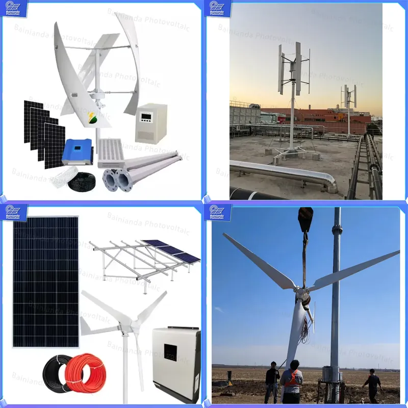 Wind Solar Hybrid Kit - Kit de Sistema de Energía Solar