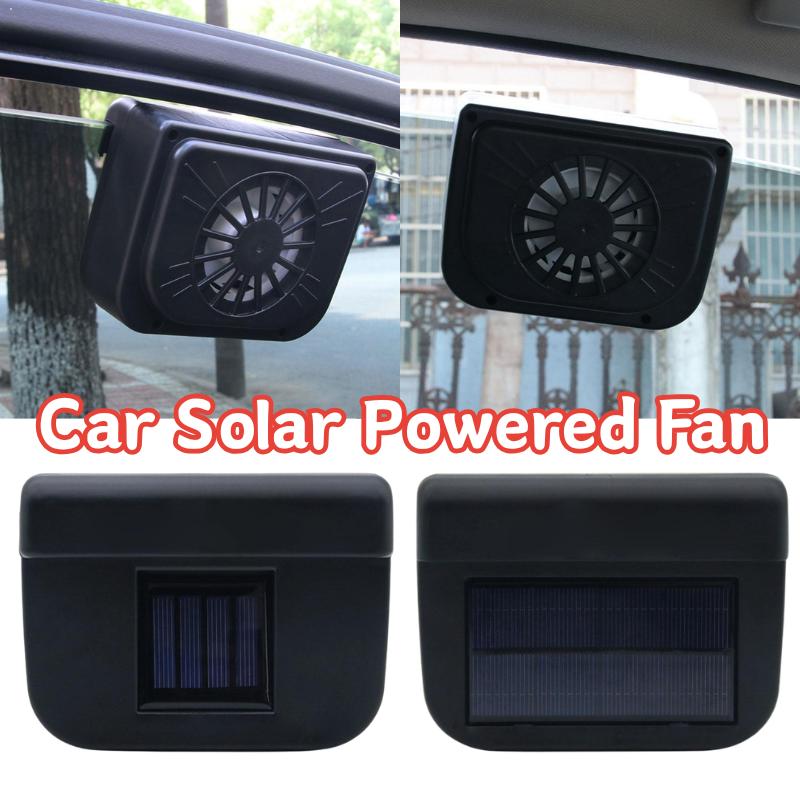 Renewable Energy Fan - Ventilador de coche con energía solar,