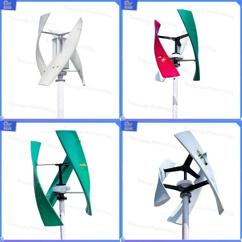 Wind Solar Hybrid Kit - Generador de Turbina Eólica de Eje