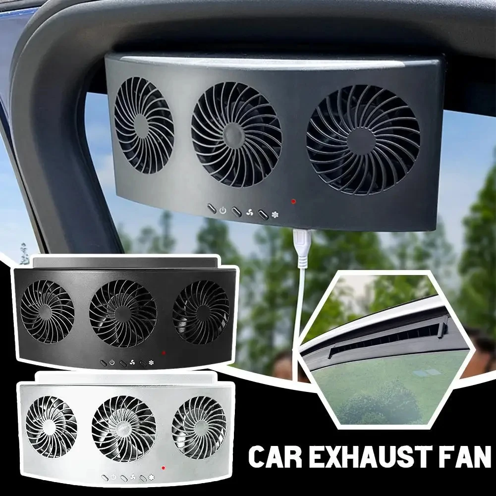 Renewable Energy Fan - Extractor de aire para coche, recargable