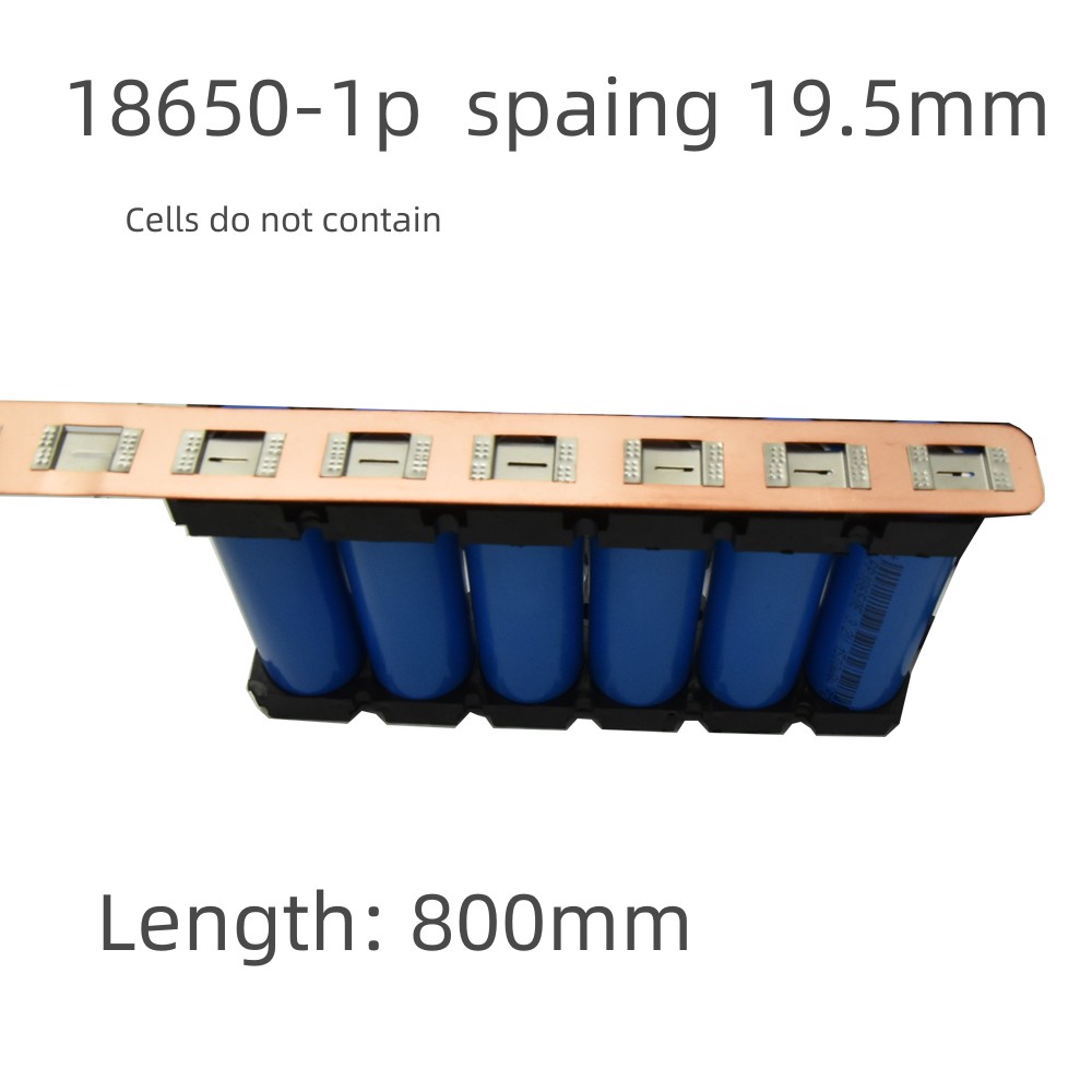 Bus Bar Copper - Lámina Compuesta de Cobre-Níquel 18650-1P para