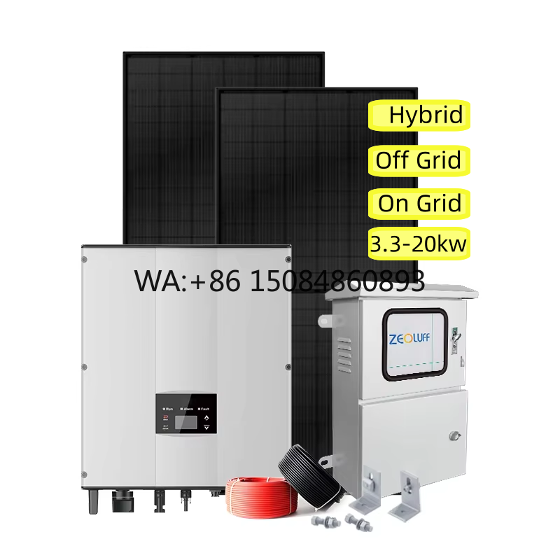 Wind Solar Hybrid Kit - Diferentes sistemas de baterías fotovoltaicas de