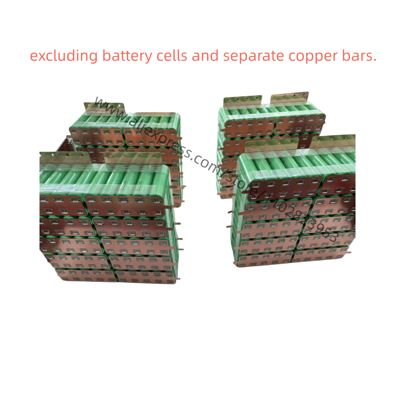 Bus Bar Copper - Cobre 0,5mm 21700-2*5p batería cobre-níquel barra