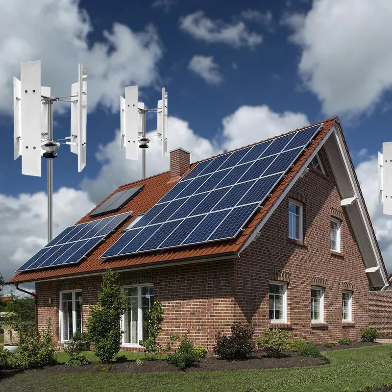 Wind Solar Hybrid Kit - Aplicar al generador de turbina eólica