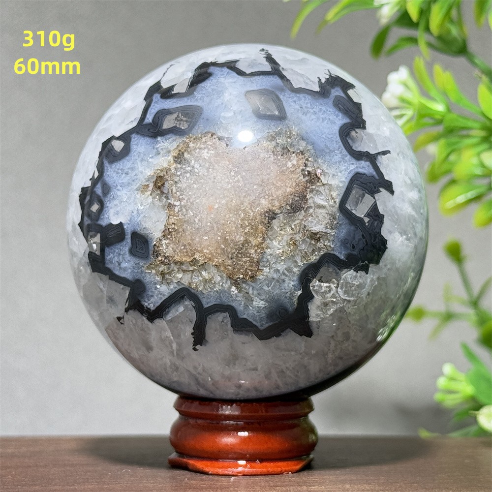 Bola de cuarzo Mineral de ágat - Renewable Energy Resources reseña y precio