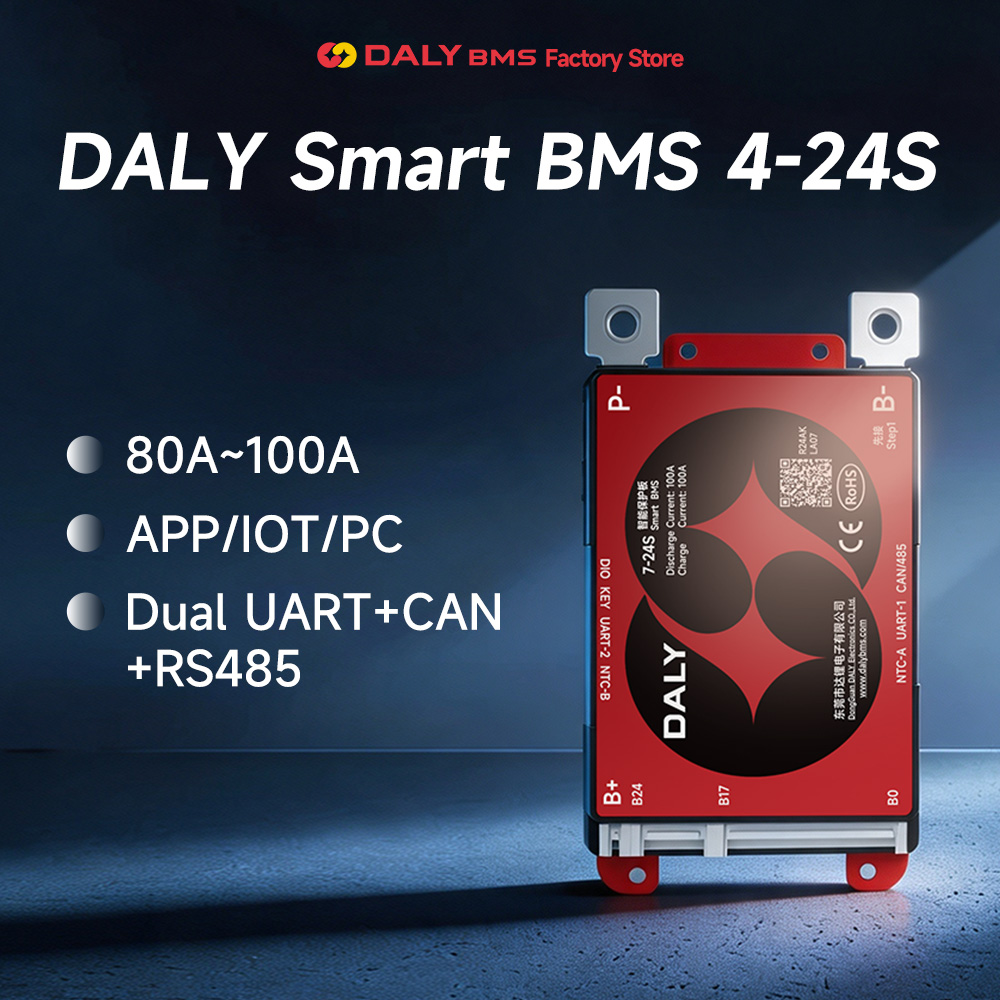 DALY SMART BMS LFP 4S 7S 8S 16 - Smart Bms reseña y precio