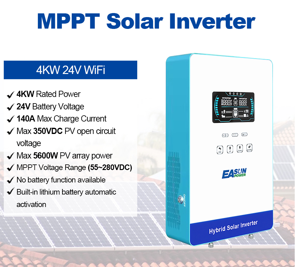 Inversor Solar EASUN POWER de  - Pure Sine Wave Inverter reseña y precio