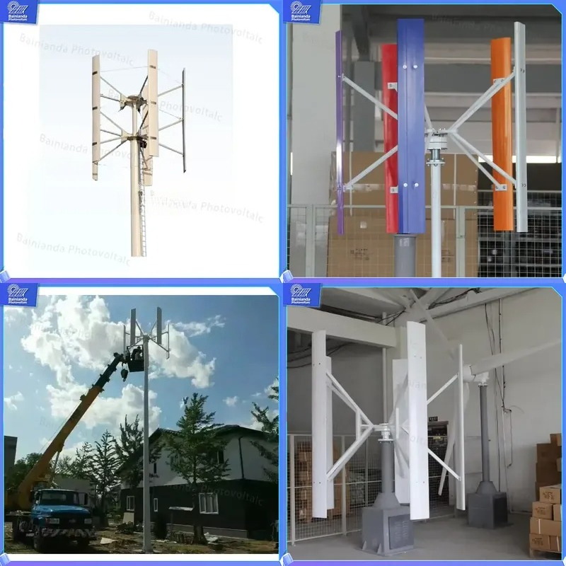 Aerogenerador de Eje Vertical  - Wind Solar Hybrid Kit reseña y precio