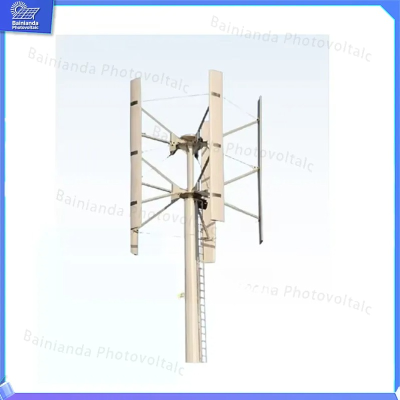 Aerogenerador de Eje Vertical  - Wind Solar Hybrid Kit reseña y precio