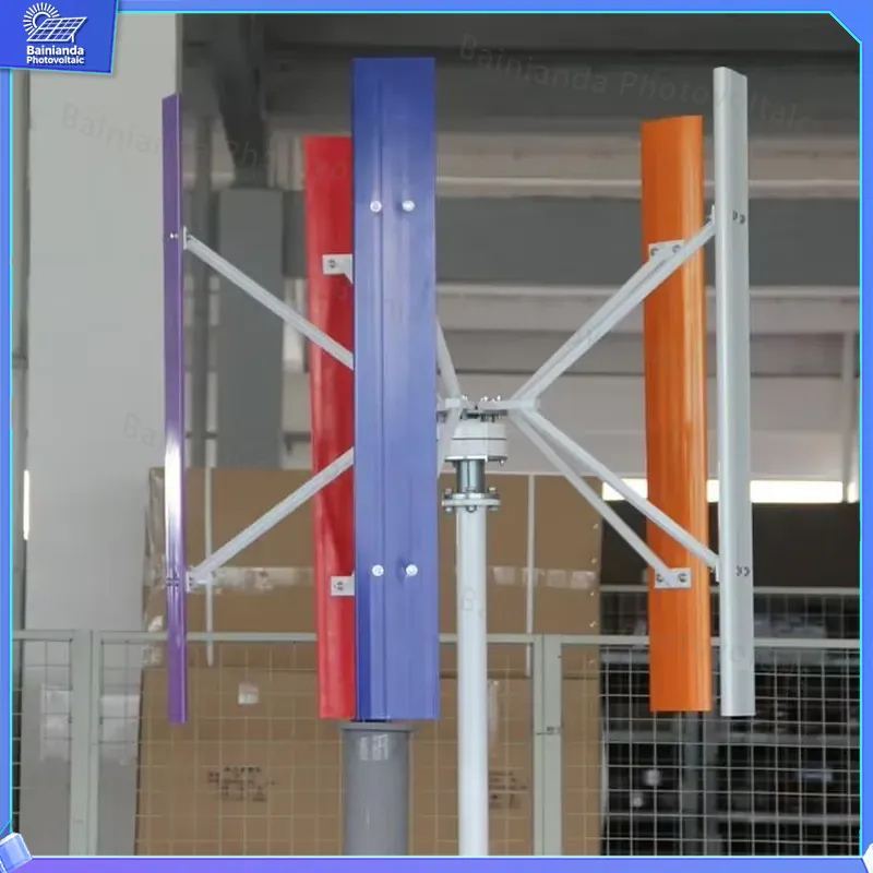 Aerogenerador de Eje Vertical  - Wind Solar Hybrid Kit reseña y precio