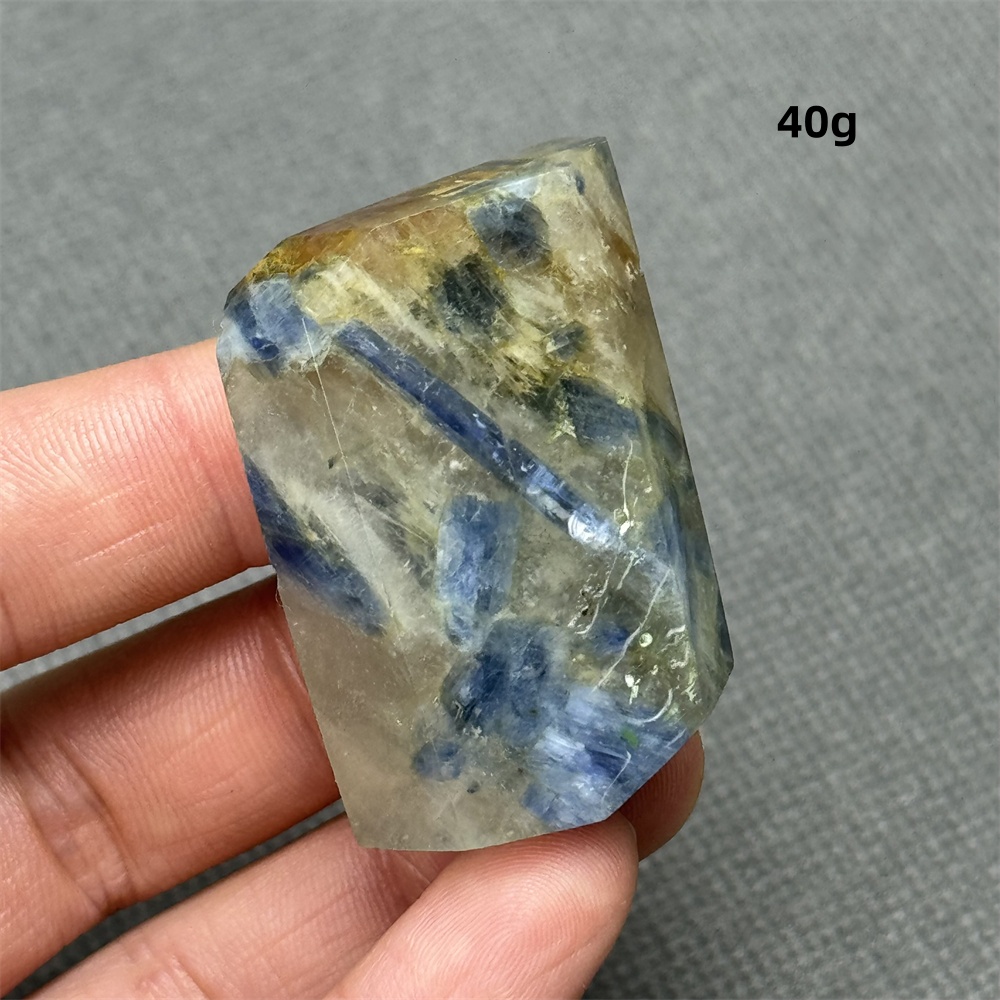 Cianita azul de cristal Natura - Renewable Energy Resources reseña y precio