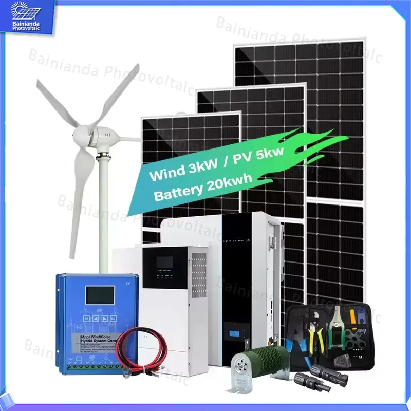 Generador de Turbina Eólica So - Wind Solar Hybrid Kit reseña y precio