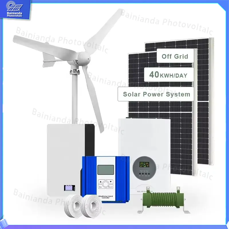 Generador de Turbina Eólica So - Wind Solar Hybrid Kit reseña y precio