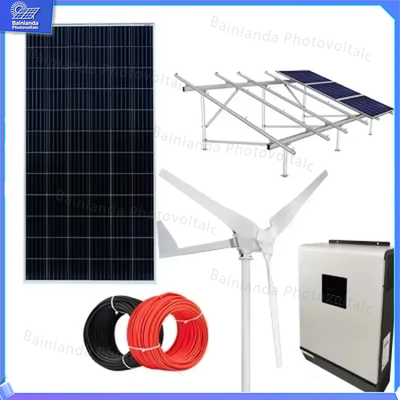 Kit de Sistema de Energía Sola - Wind Solar Hybrid Kit reseña y precio