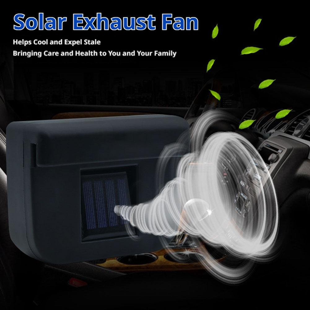 Ventilador de coche con energí - Renewable Energy Fan reseña y precio