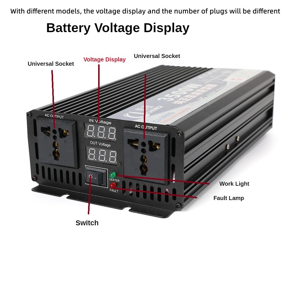 NUEVO Inversor de Corriente de - Pure Sine Wave Inverter reseña y precio