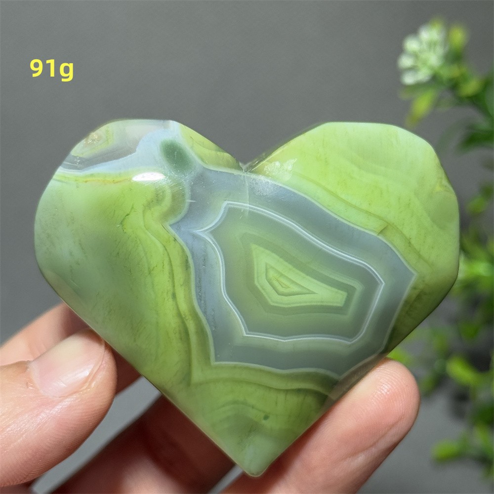Ágata Verde Natural en Forma d - Renewable Energy Resources reseña y precio