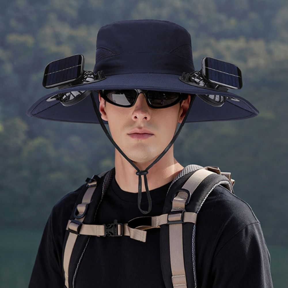 Sombrero con Ventilador Solar  - Renewable Energy Fan reseña y precio