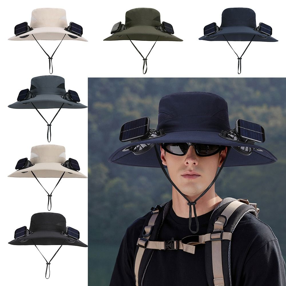 Sombrero con Ventilador Solar  - Renewable Energy Fan reseña y precio