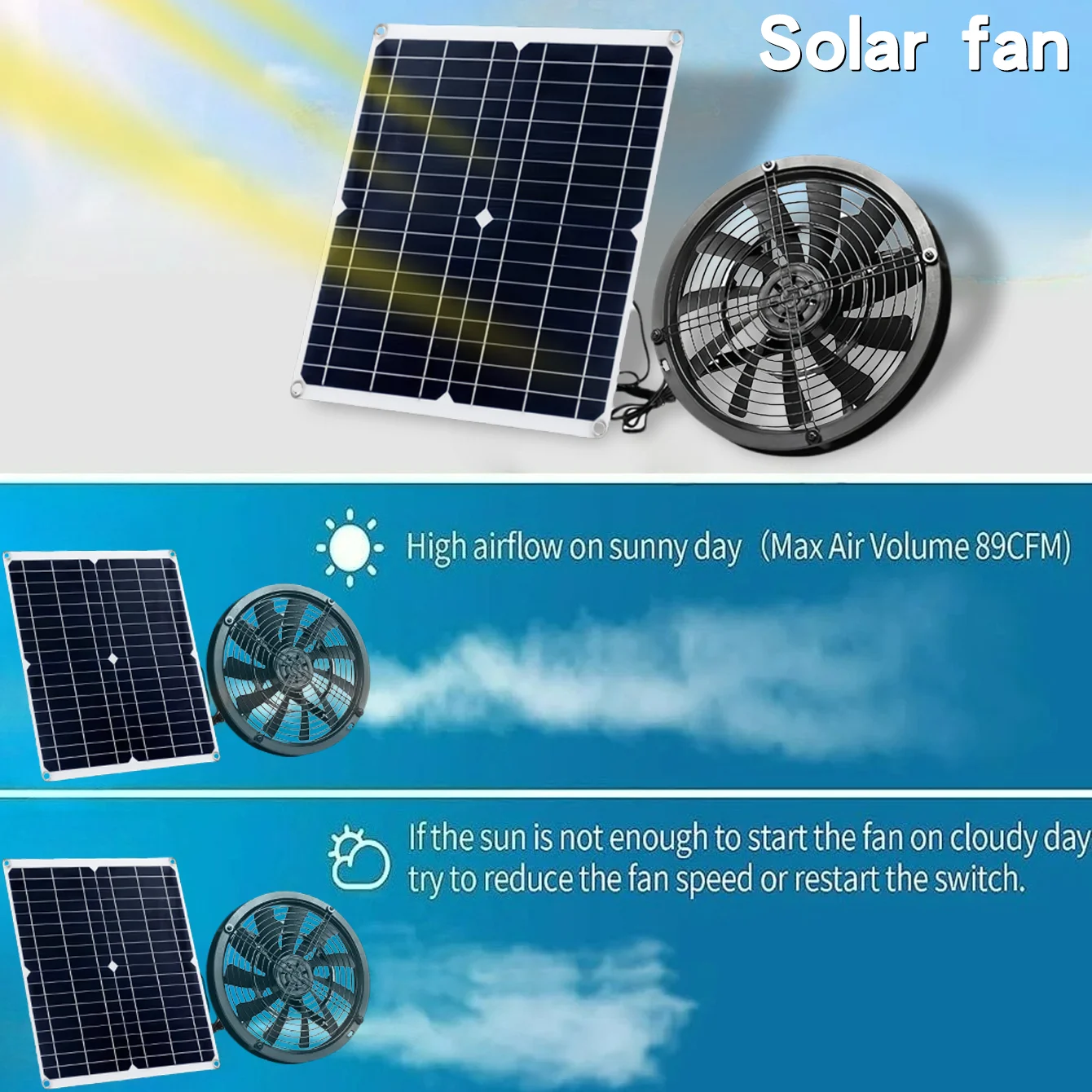 NUEVO Kit de Ventilador de Ext - Renewable Energy Resources reseña y precio