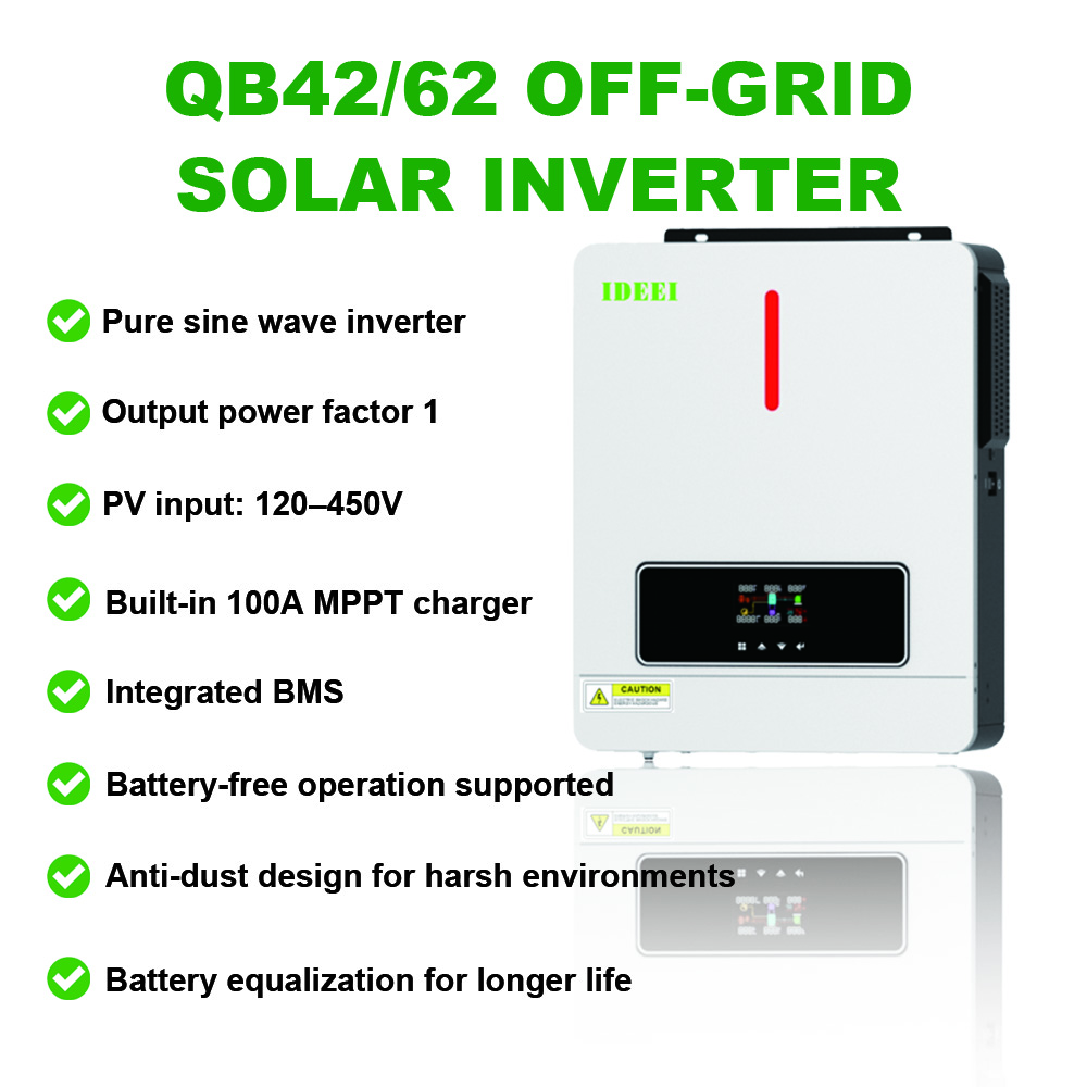 Inversor Solar Híbrido MPPT de - Pure Sine Wave Inverter reseña y precio