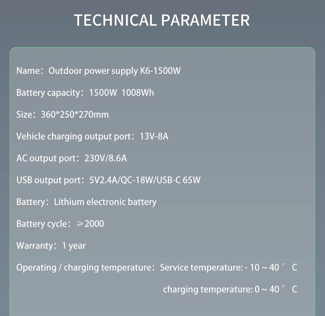 Generador Solar Portátil para  - Pure Sine Wave Inverter reseña y precio