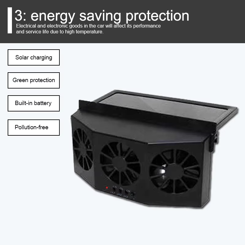 Ventilador de coche de gran vo - Renewable Energy Fan reseña y precio