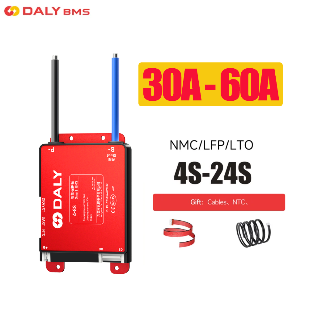 Daly Smart BMS UART 30A 40A 60 - Smart Bms reseña y precio