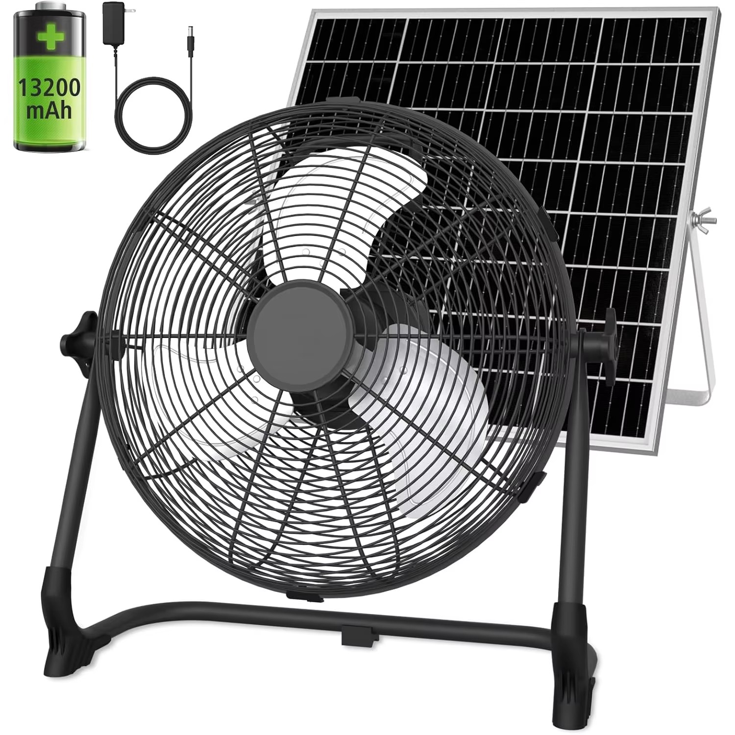Ventilador de Piso Solar Portá - Renewable Energy Fan reseña y precio