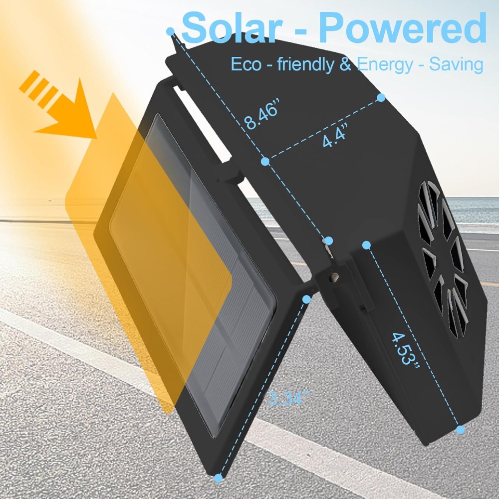 Ventilador de escape para coch - Renewable Energy Fan reseña y precio